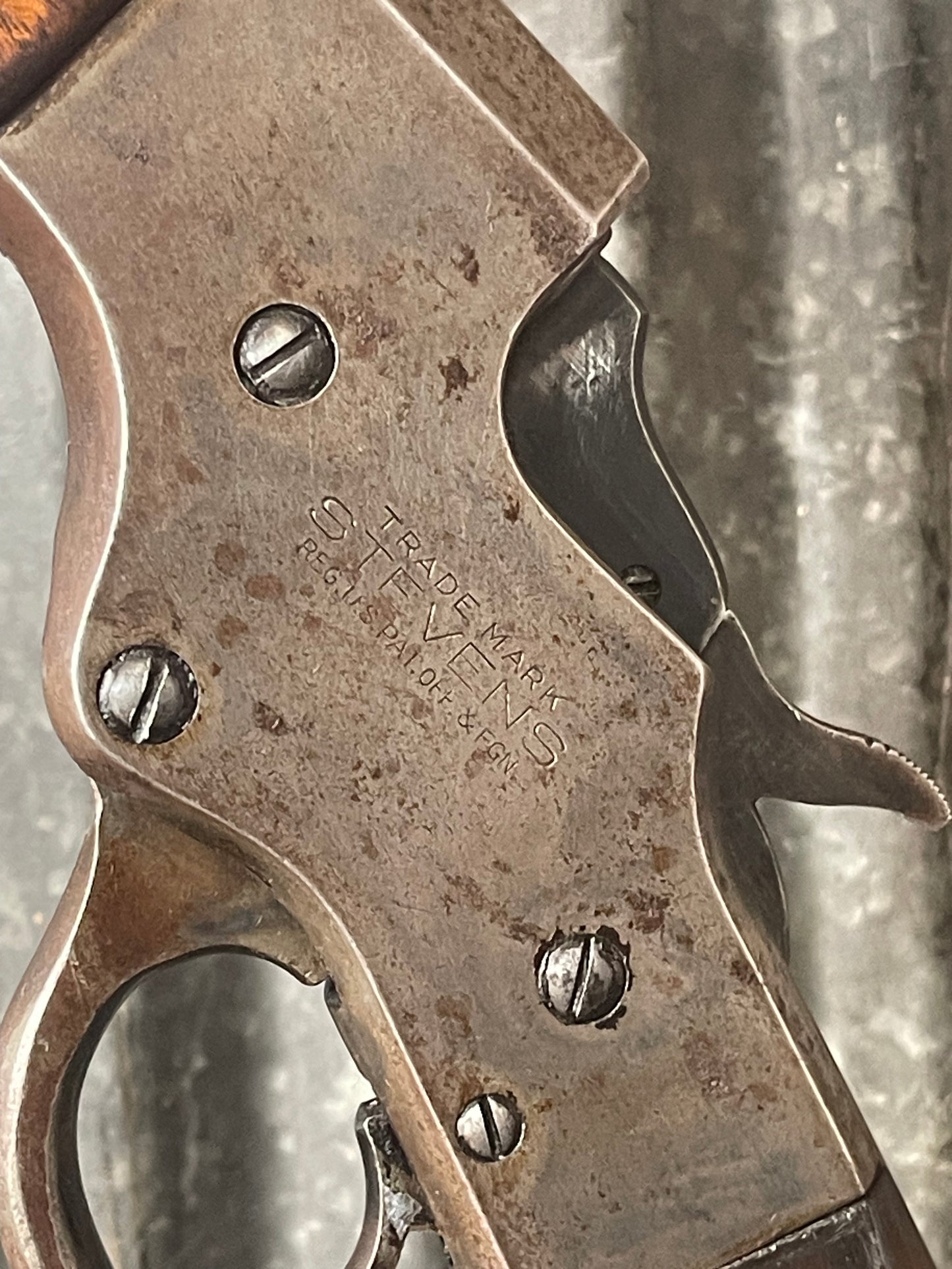 Stevens Model 44 Single Shot Rifle – .25 Rimfire – 25” Heavy Round Barrel