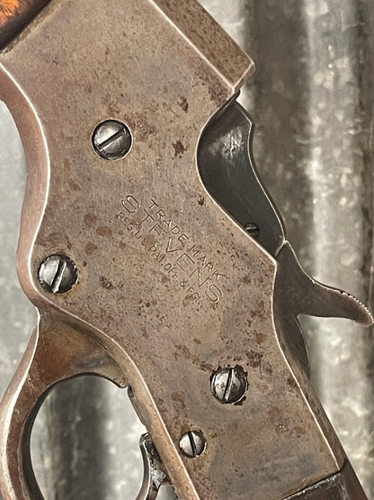Stevens Model 44 Single Shot Rifle – .25 Rimfire – 25” Heavy Round Barrel
