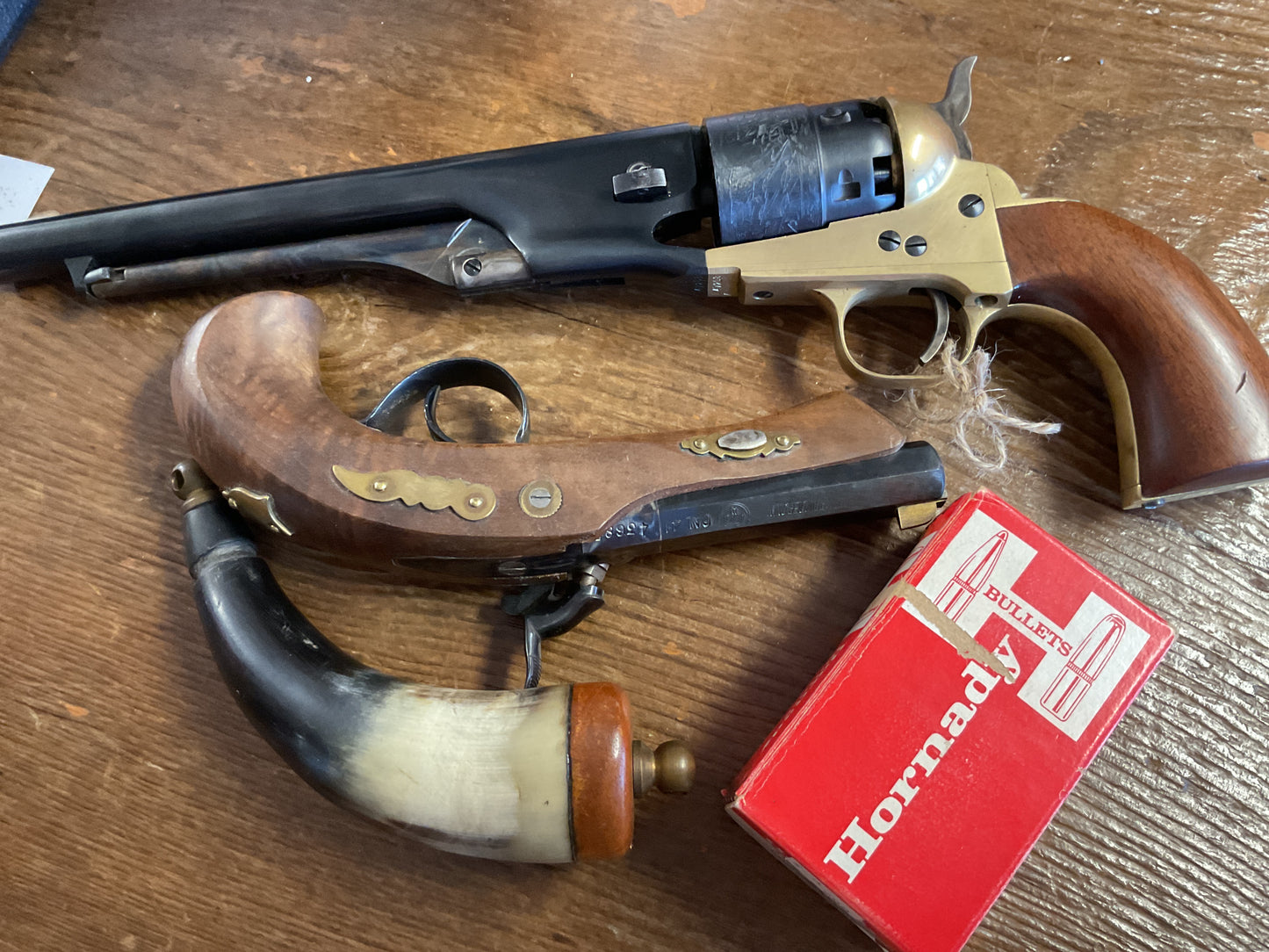 Horn gun & cap $ ball layaway Ethen Scott