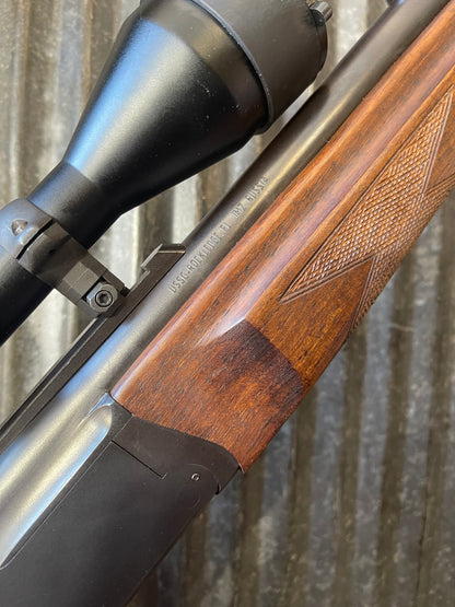 Baikal MP-94 Combination Gun – 12 Gauge / .223 Remington – 3-9x Scope