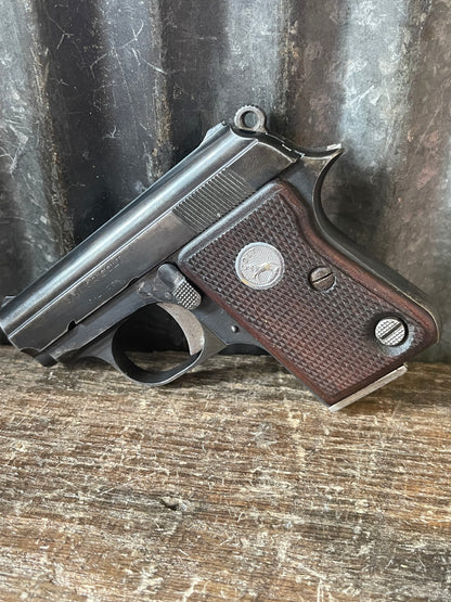 Colt Junior .25 ACP Semi-Automatic Pistol – Original Box – 2 Magazines