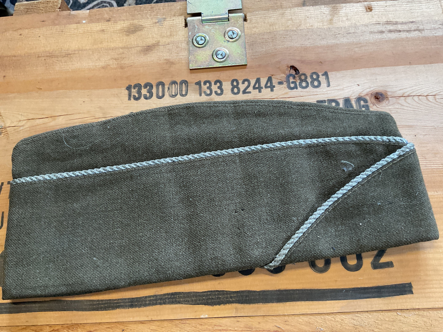 WWII Garrison Cap with Extras