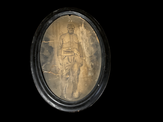 Rare WWI African American Bubble Photo