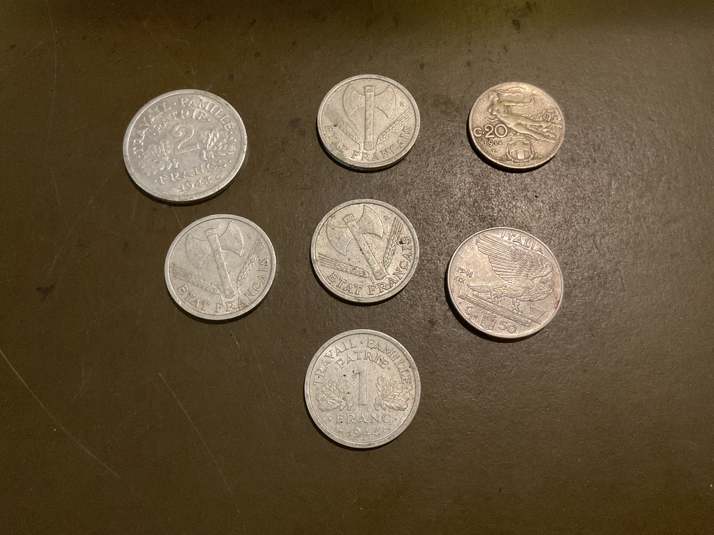 Misc. Italian & French Coins