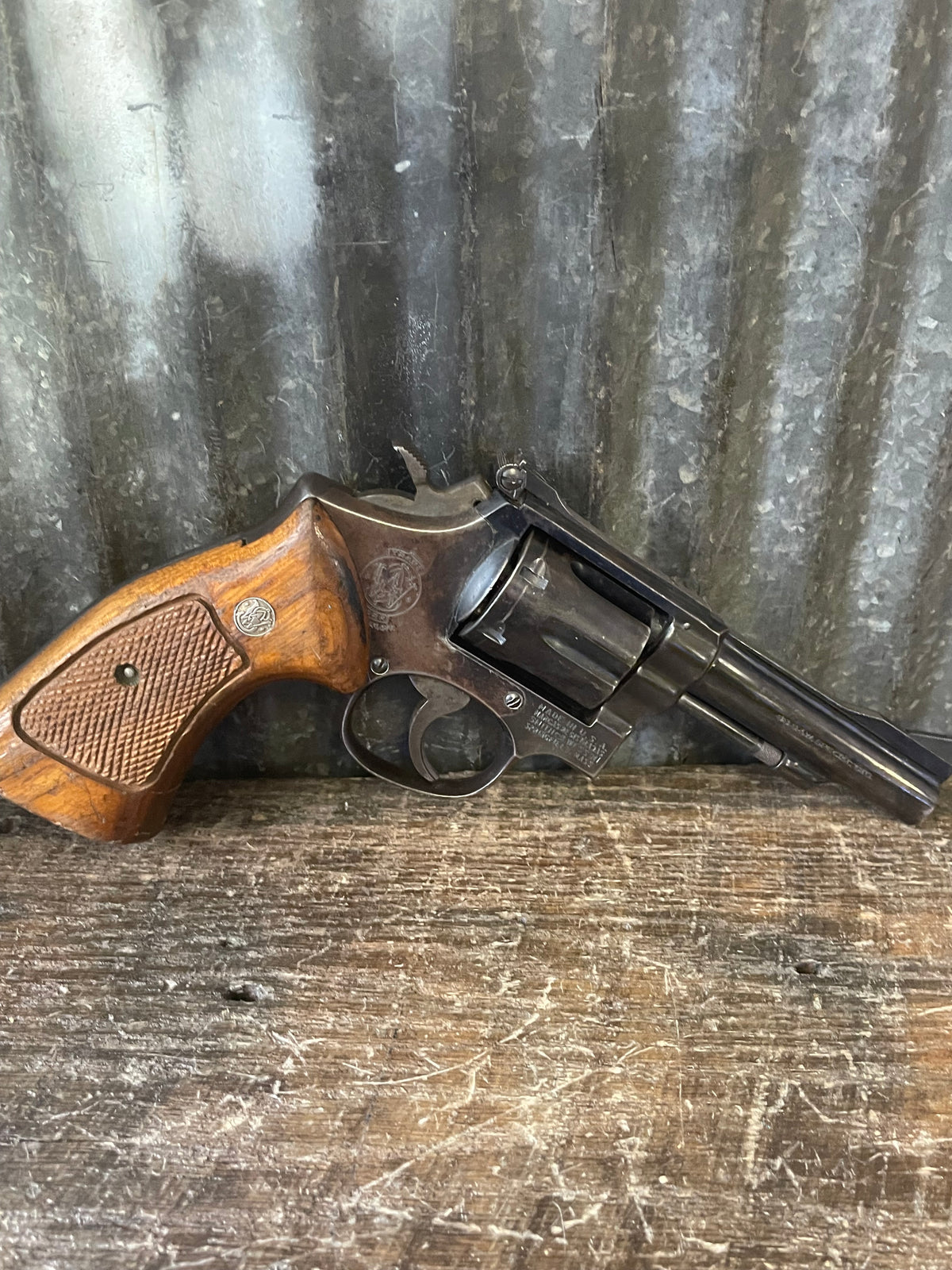 Smith & Wesson Model 15-3 .38 Special – 4” Barrel – Adjustable Sights