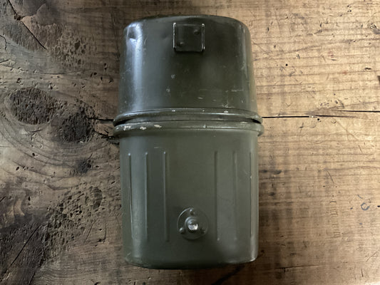 U.S. Military M1945 Enamel Canteen Cup Stove & MM Co. Aluminum Canteen-Korean War Era