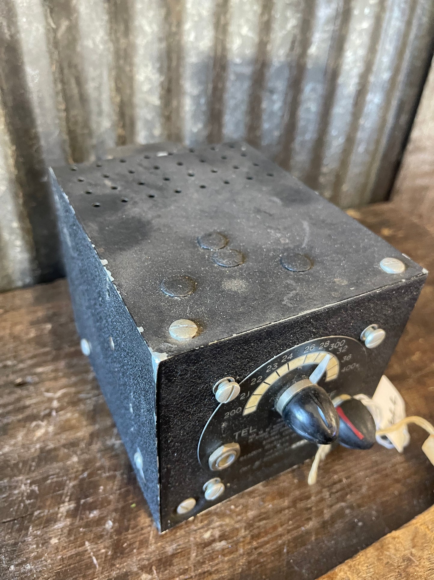 WWII U.S. Army Signal Corps Beacon Receiver BC-1206-B – Airborne Radio Navigation Receiver