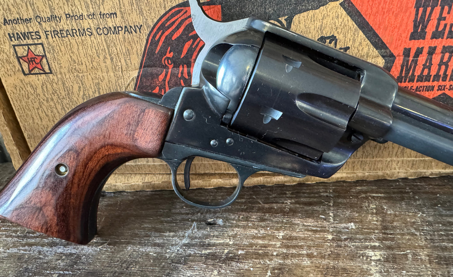 Hawes “Western Marshal” Single-Action Revolver