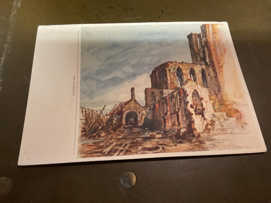 WWII German Propaganda Card in color