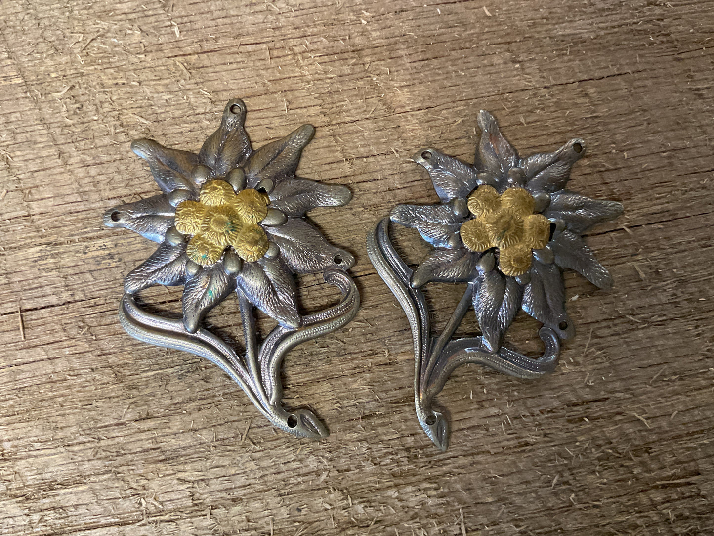 WWII German Edelweiss Badges