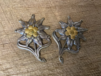 WWII German Edelweiss Badges
