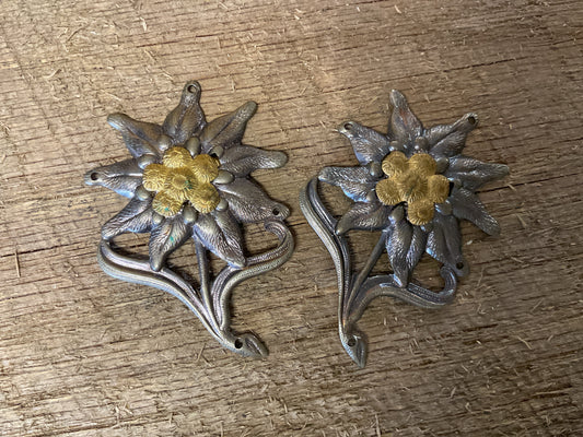 WWII German Edelweiss Badges