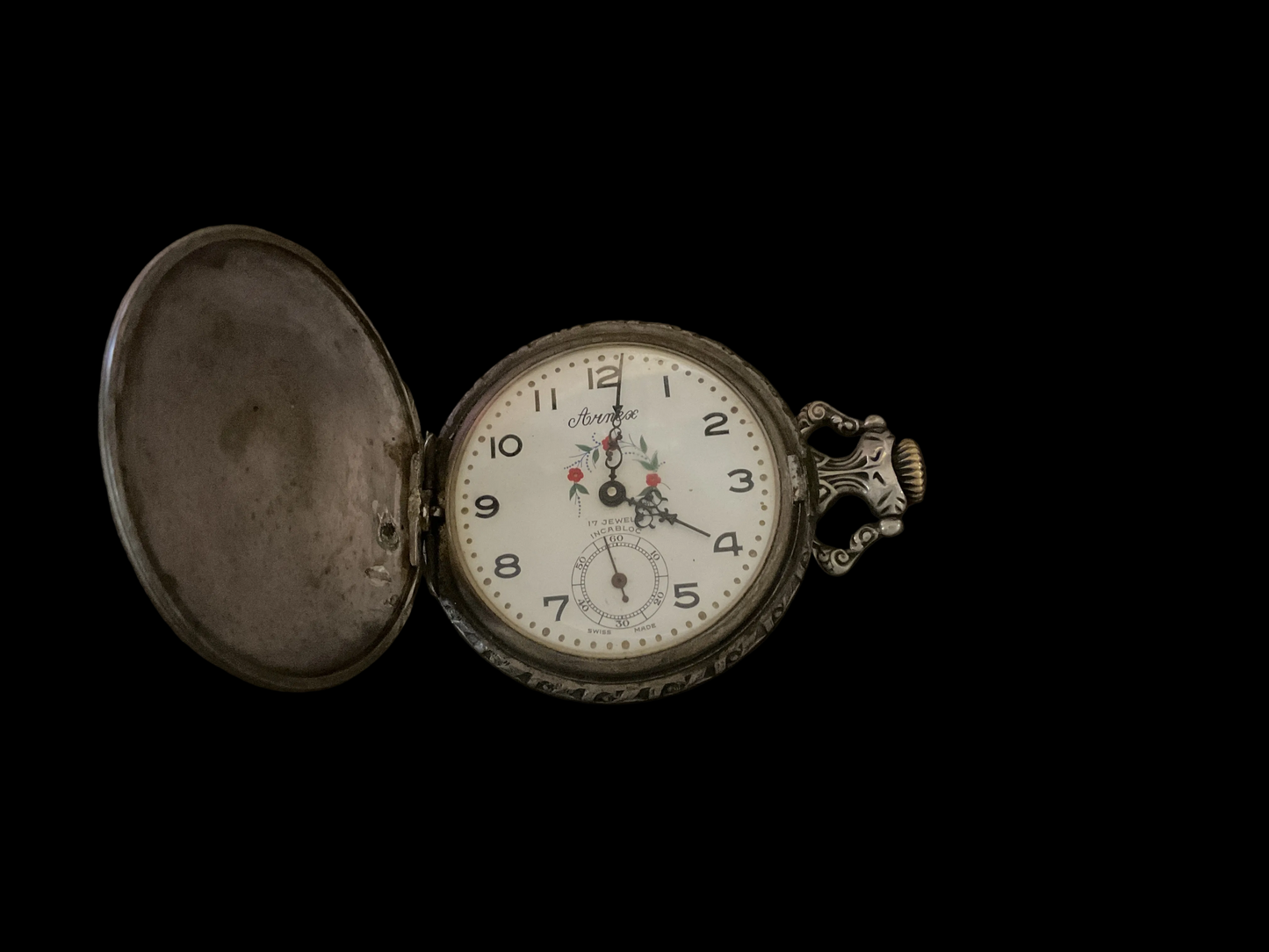 1950’s - 1970’s Arnex Time Co. 17 Jewel Mechanical Pocket Watch