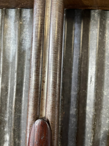 Ithaca Double Barrel 12 Gauge Shotgun – Damascus Twist Barrels – 18.5” Coach Gun Configuration