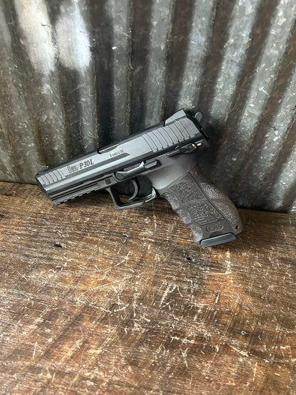 HK P30L 9mm Pistol — V3 DA/SA w/ Case, 2 Magazines & Accessories