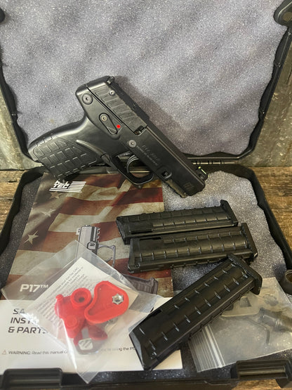 Kel-Tec P17 .22 LR Semi-Automatic Pistol – 3 Magazines – Box & Papers