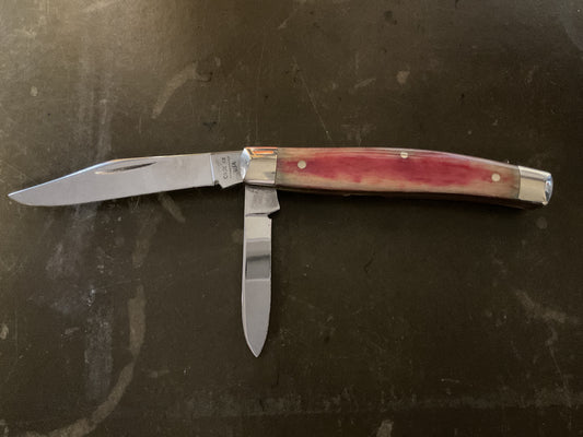 Vintage Case XX USA SR6244 Red Bone Jack Knife (C.1980)
