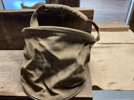 WWII US Military Canvas Bucket
