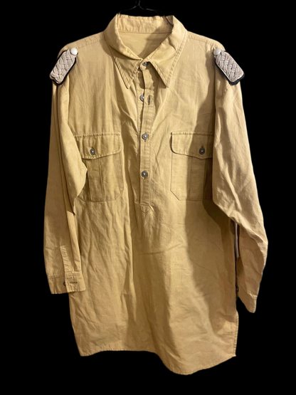 Repro WWII German Tropical Officer’s Service Shirt