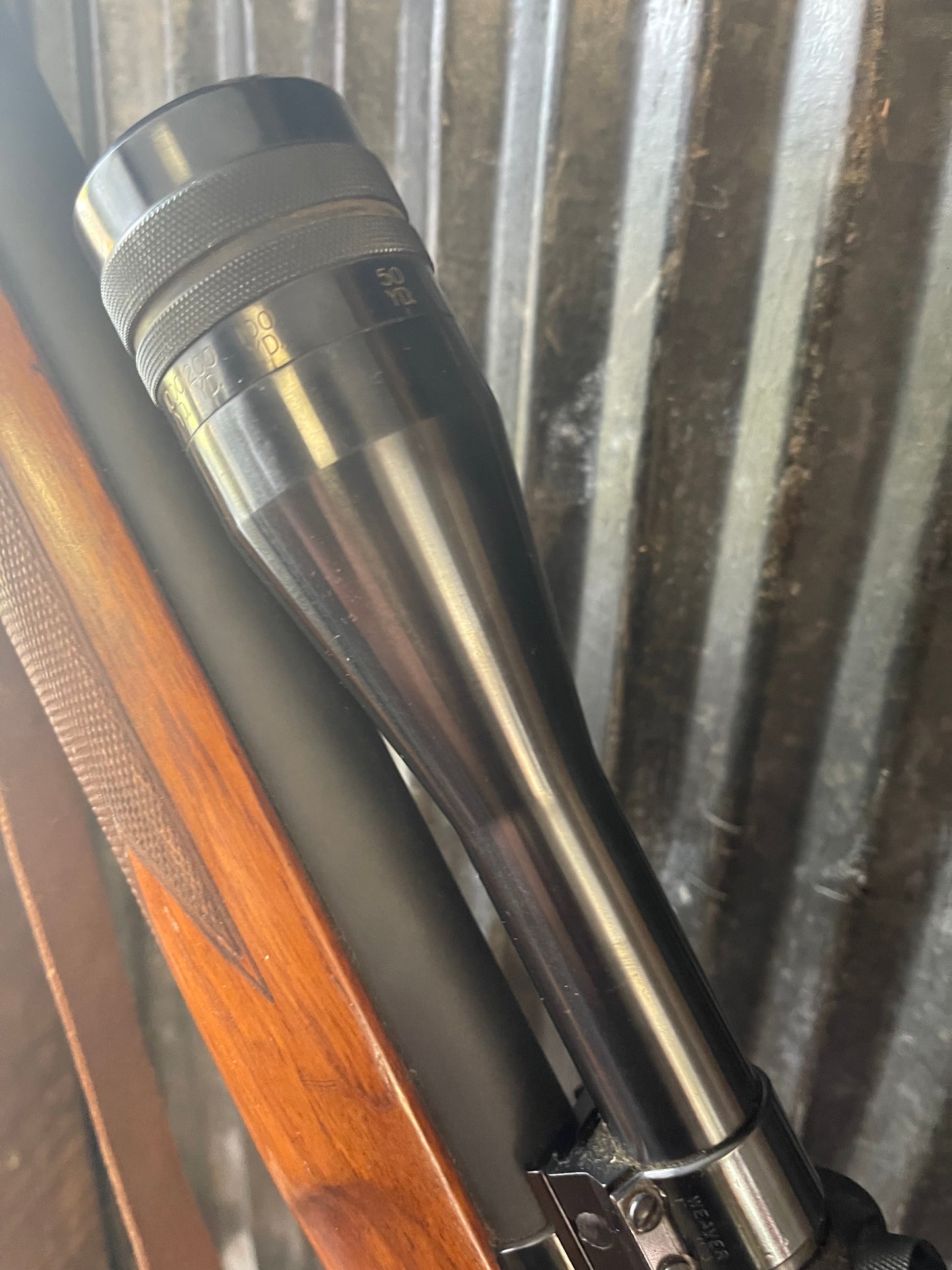 Sako L46 Riihimäki .222 Remington Heavy Barrel Rifle w/ Weaver K12 Scope