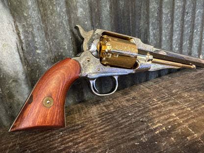 ASM Reproduction 1858 Remington Silver & Gold