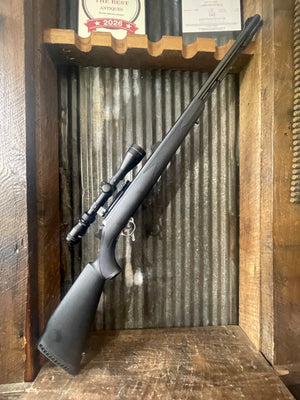Thompson/Center Omega .50 Cal Inline Muzzleloader – Scoped – Good Used Condition