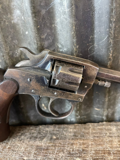 Iver Johnson Target Model .22 LR Revolver – 7-Shot – 10” Octagon Barrel