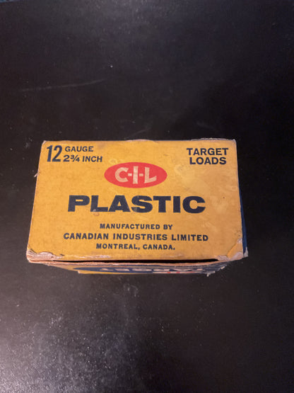 Vintage C-I-L 12 Gauge Target Loads — Full Box of 25