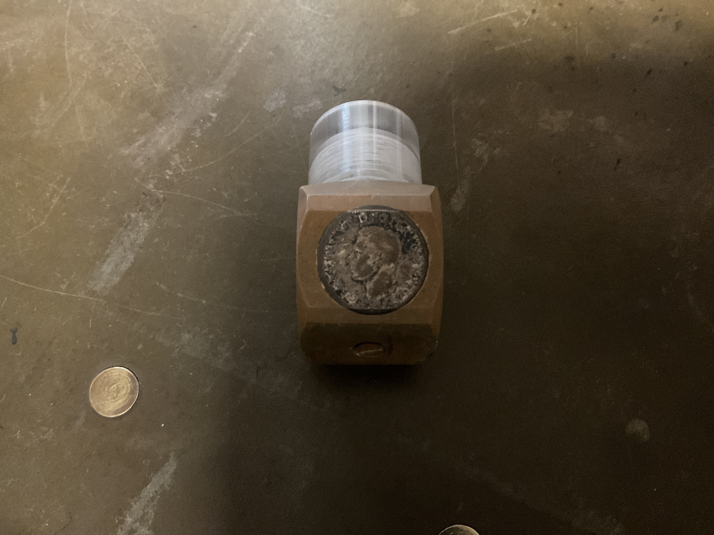 WWII Trench Art Coin Lighter Circa 1935-1939