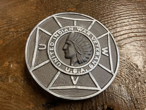 Authentic Indian War Veterans Grave Marker