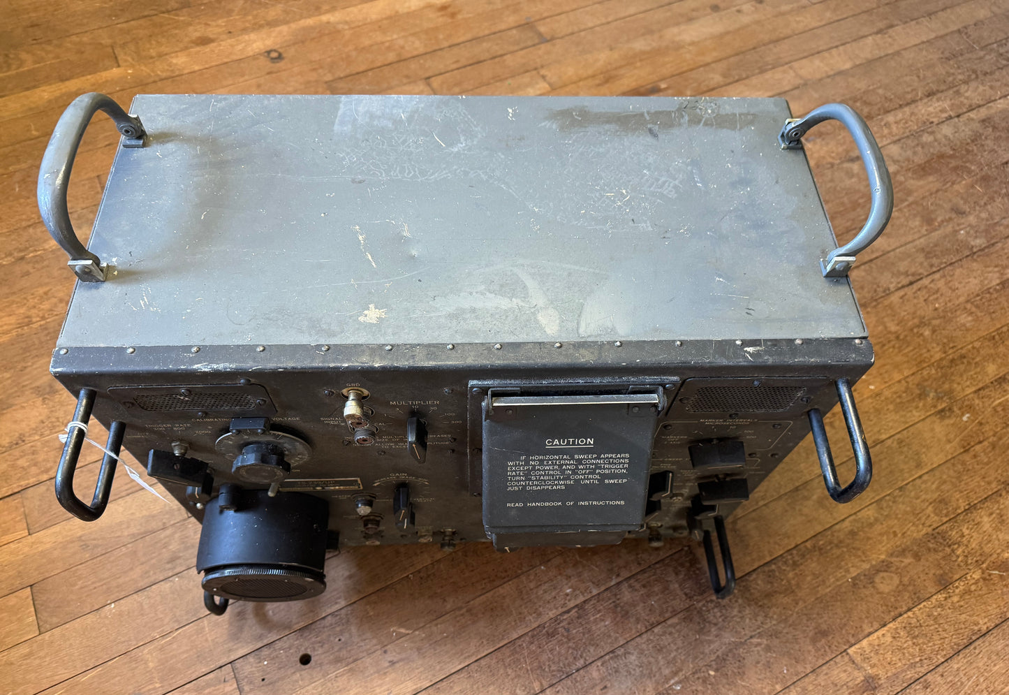 U.S. military TS-239/UP oscilloscope/radar test unit, marked TS-239/UP