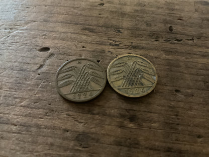 Original German Coin Collection-Imperial Germany, Weimar Republic, Third Reich, & Postwar-era