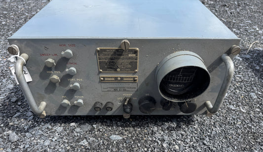 WWII U.S. Navy RBU-2 Panoramic Radio Adaptor / Spectrum Analyzer – Bureau of Ships – Warwick Mfg. Corp.