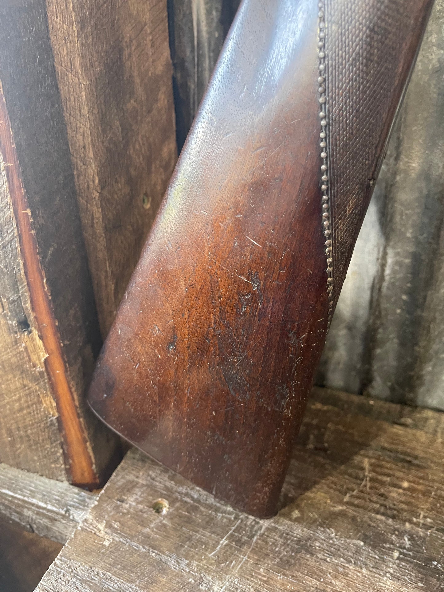W&H Hudson Belgian-Made Antique Side-by-Side Hammer Shotgun – Underlever