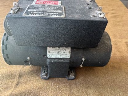 RCA Type CRV-21AAR Dynamotor Assembly WWII U.S. Navy Aircraft Radar Power Supply
