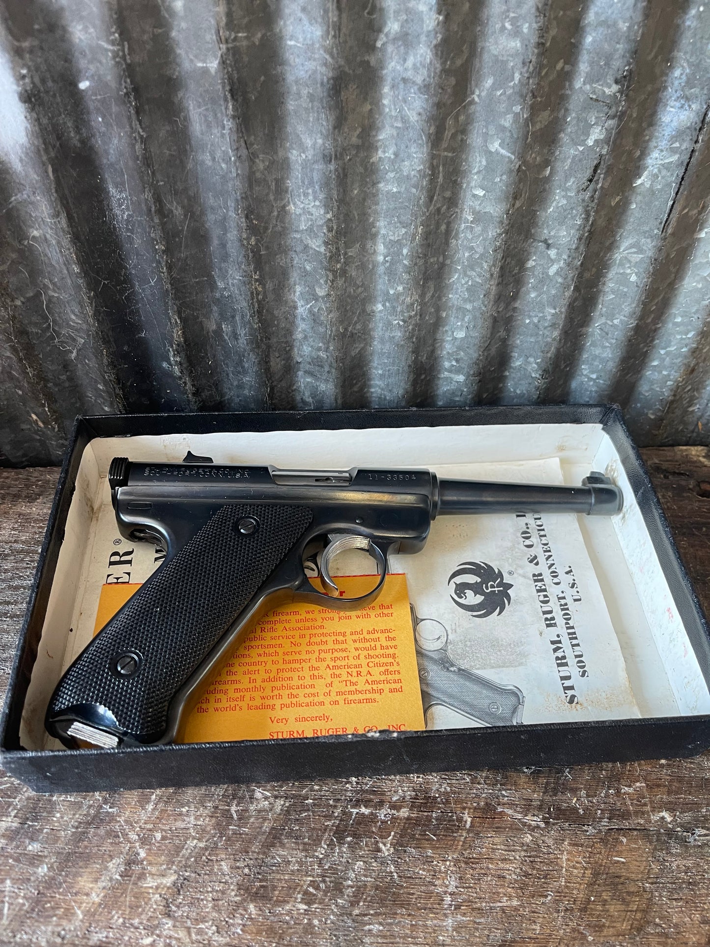 Ruger Standard .22 LR Semi-Automatic Pistol – Original Box & Paperwork