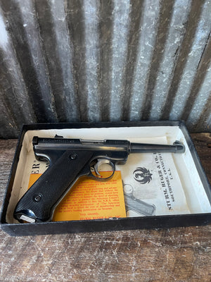 Ruger Standard .22 LR Semi-Automatic Pistol – Original Box & Paperwork