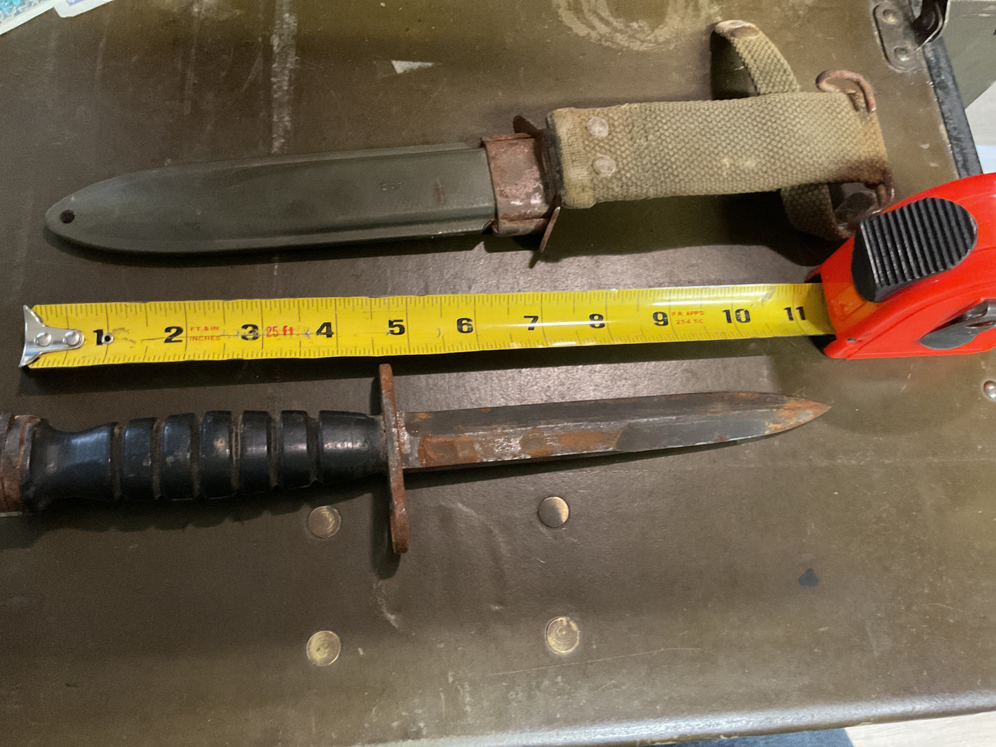 Korean War US M3   Bayonet