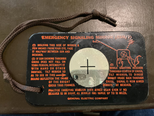 Emergency Signaling Mirror General Electric Co. (ESM/2)