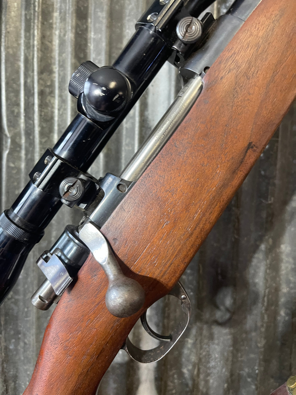 Siamese Mauser Custom Conversion .45-70 Government – Tasco Scope