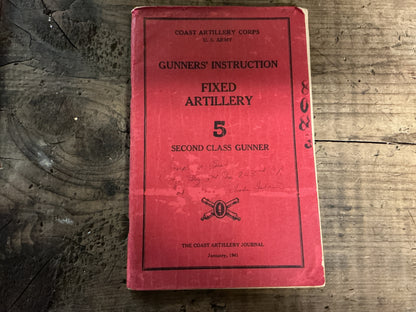 WWII U.S. Army Antiaircraft Artillery Communications & Coast Artillery Training Archive-Joseph W. Best, Battery B, 837th AAA