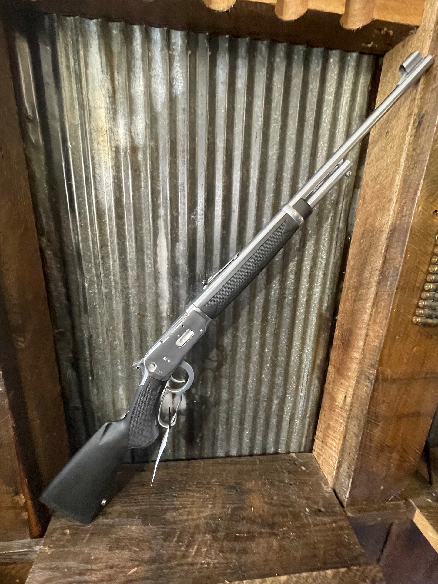 Winchester Model 94AE “Silver Shadow” Limited Edition Lever Action Rifle – Stainless Steel – .30-30 Winchester