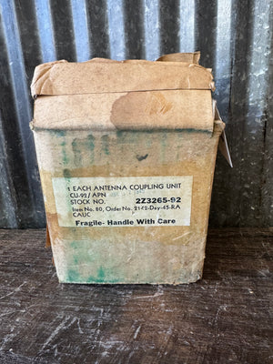 WWII Antenna Coupling Unit CU-92/APN (NIB Wrapped)