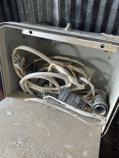 U.S. Navy Electro Explosive Device Test Set Mark 48 Mod 0 (1963) – Complete with Test Cables – Untested