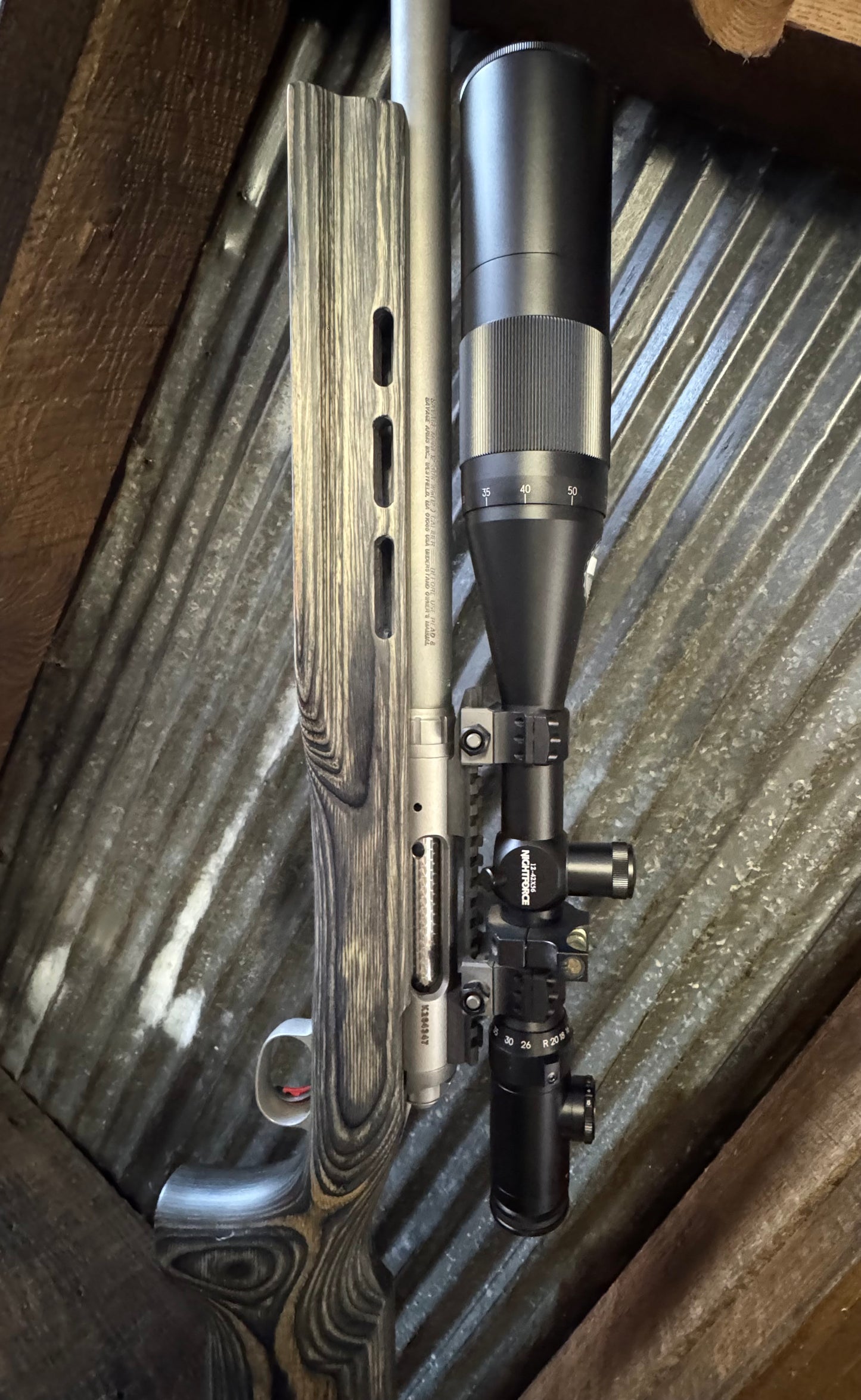 SAVAGE MODEL 12-NightForce BENCHREST PACKAGE