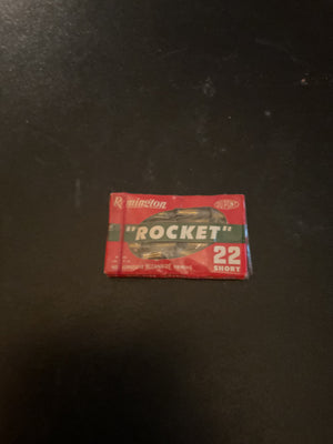 Factory Sealed Remington Rocket .22 Short Rimfire Cartridges — 28-Round Pack