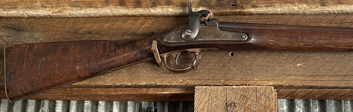 U.S. Model 1842 Springfield Percussion Musket – Lock Dated 1848 – .69 Caliber