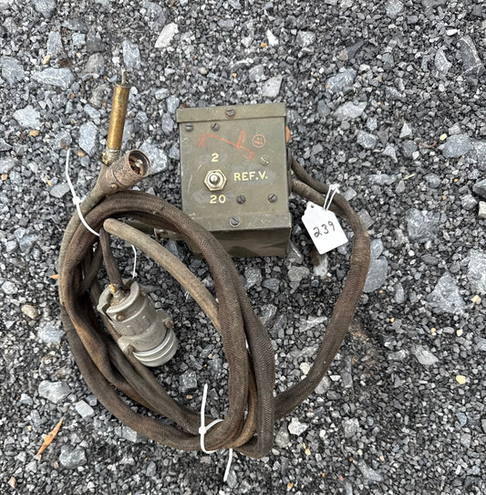 WWII Military Reference Voltage Cable Assembly