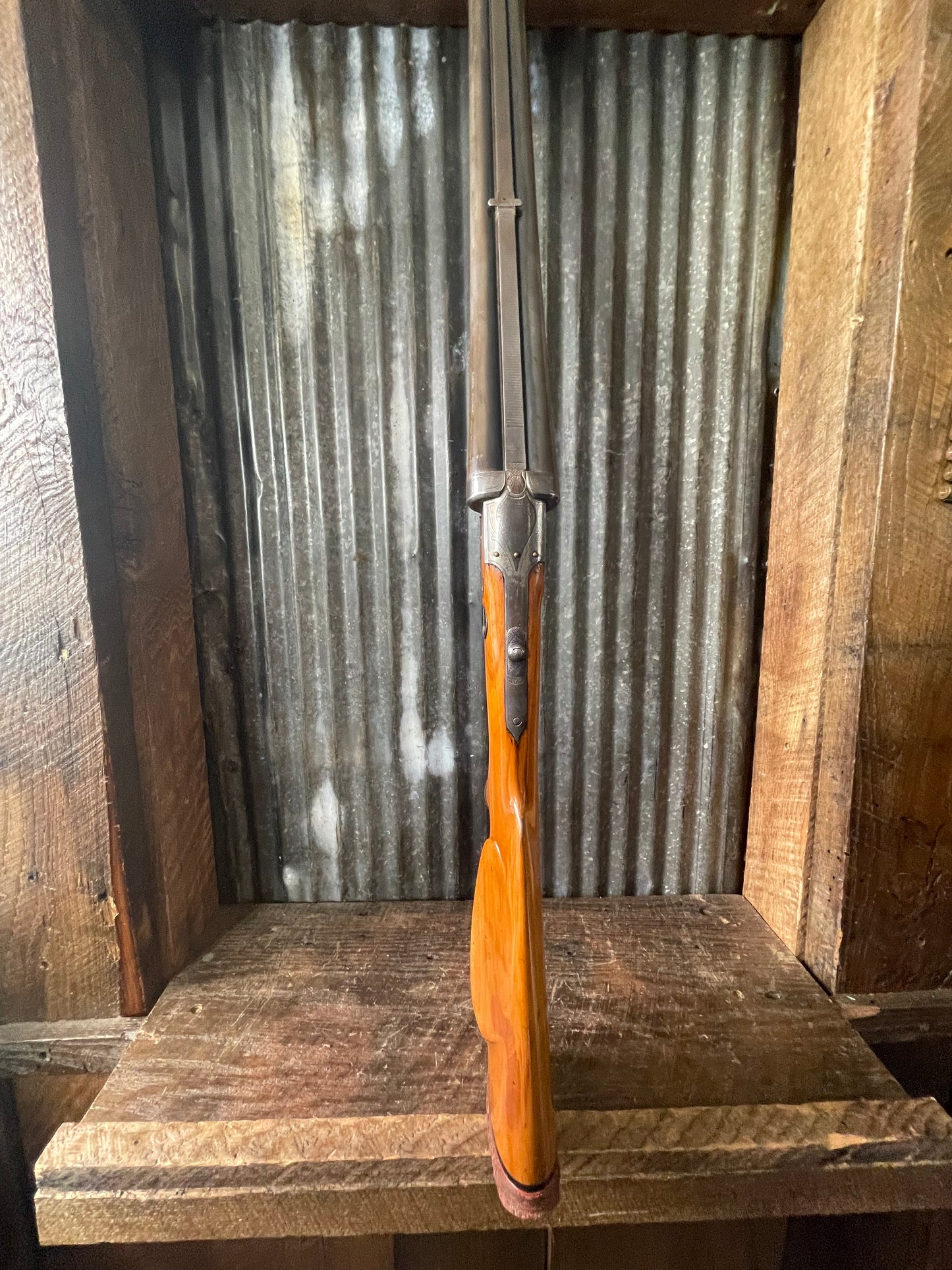 Edward Kettner German Drilling – 16 Gauge / 16 Gauge / 9.3x72R – Side-by-Side Combination Gun