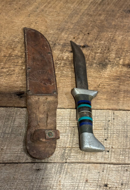 WWII Theatre Knife-Clear & Blue